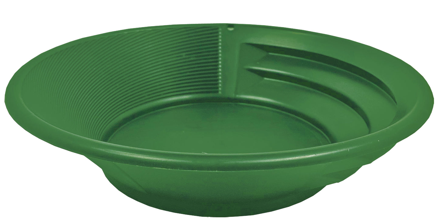 Gold classifier for five gallon bucket and bonus gold pan; stackable sifting pan sieve; gold sluice box mesh strainer; gold mining tools or shark tooth sifter