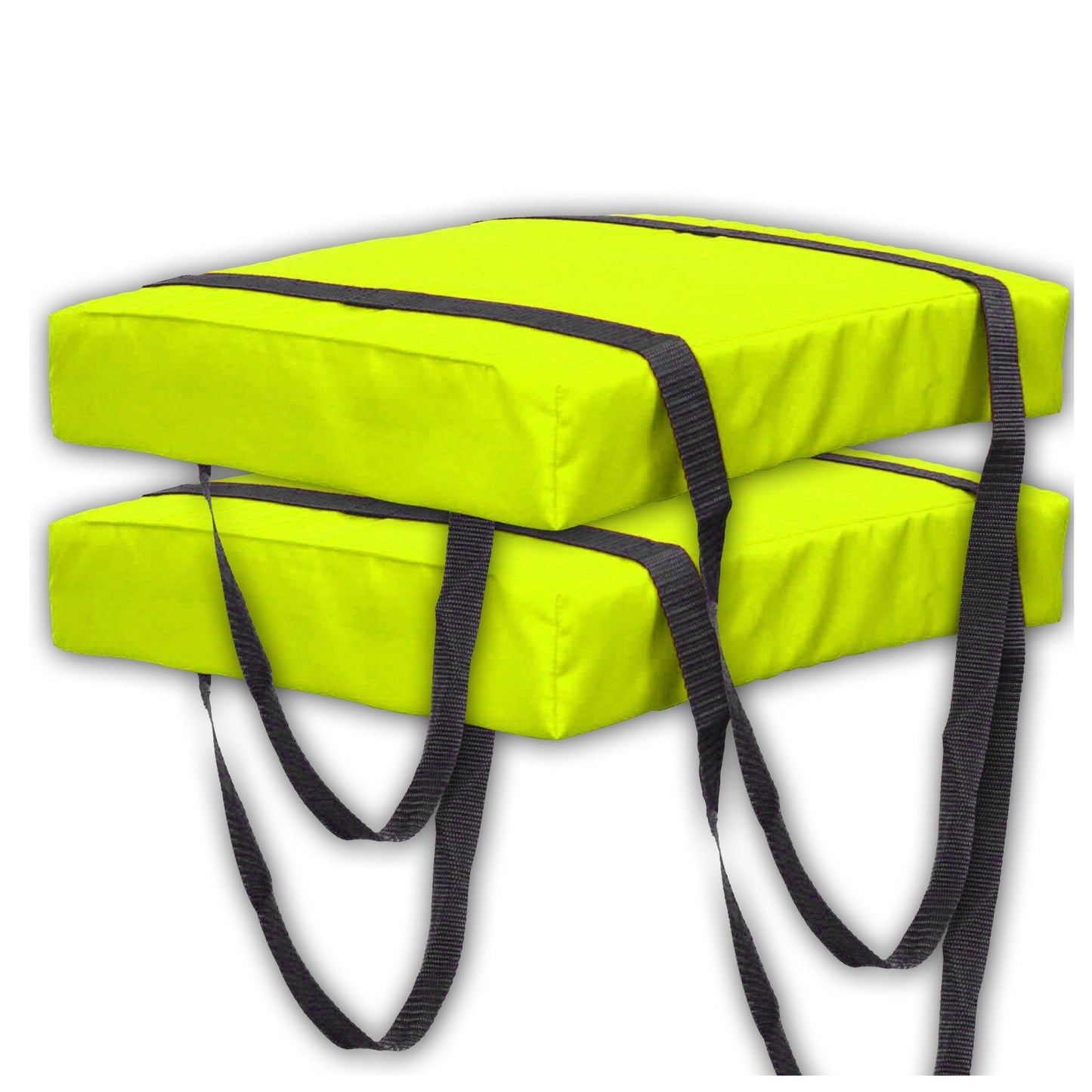 Bradley 2 Pack Type IV Boat Cushion USCG Approved Throwable Flotation Device; Coast Guard Approved Throw Preserver with Foam Cushion; throwable Boat Safety Device
