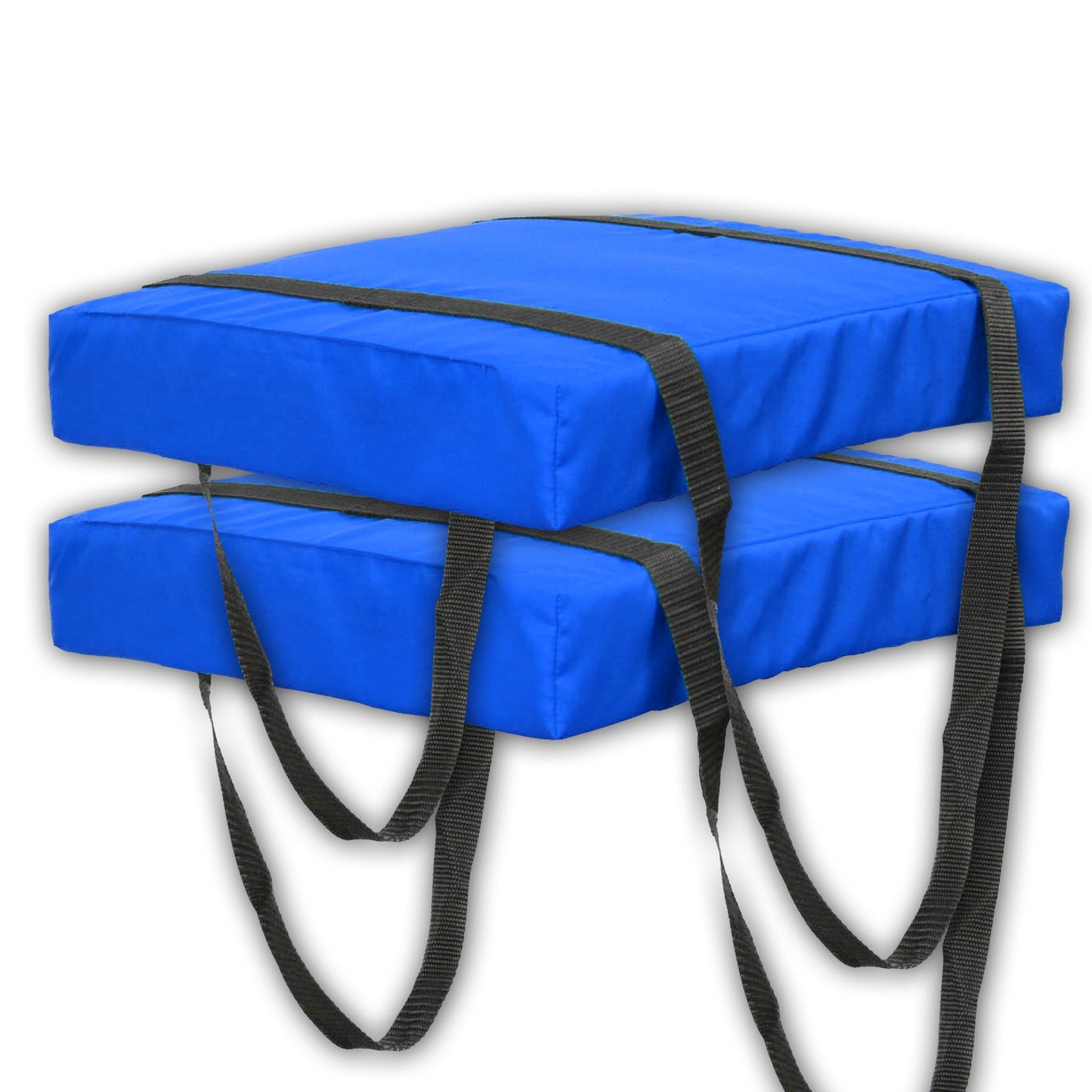 Bradley 2 Pack Type IV Boat Cushion USCG Approved Throwable Flotation Device; Coast Guard Approved Throw Preserver with Foam Cushion; throwable Boat Safety Device