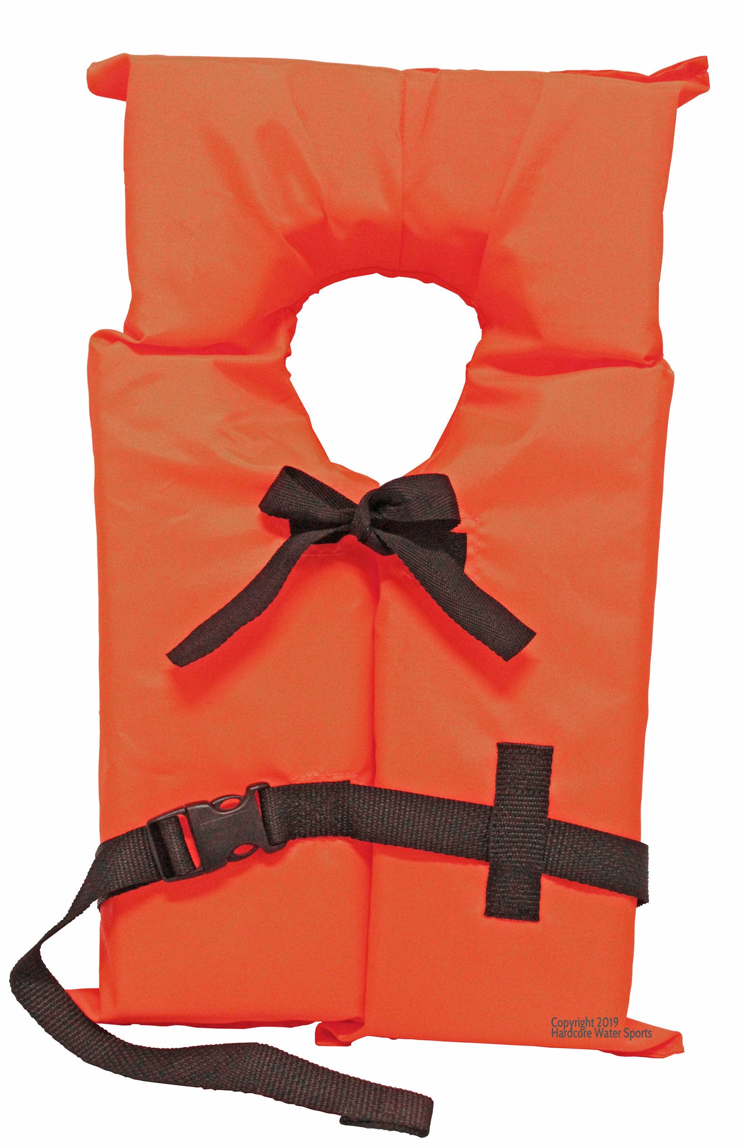 2 Pack Coast Guard approved life jackets.  High visibility color Type II keyhole life vest in classic May West style. Compliance flotation device
