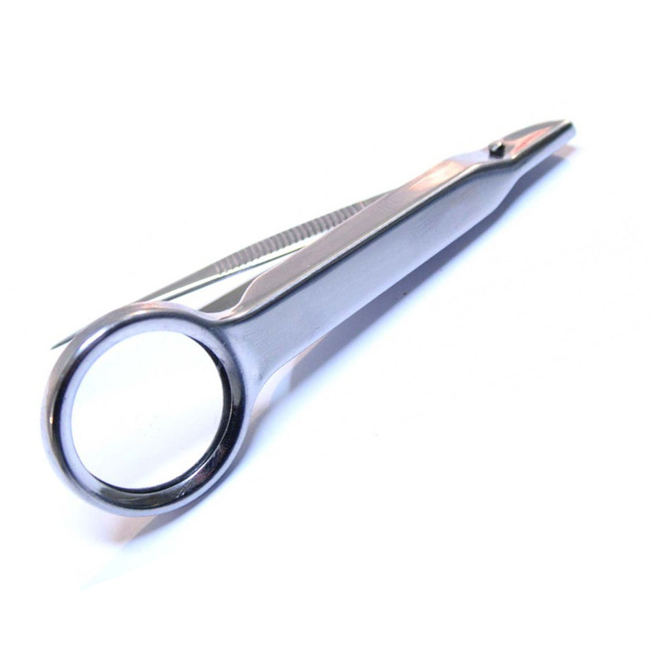 Sluice Fox 4X Magnifying Glass with Fine Point Tweezers – Precision Tool for Prospecting and Hobbyists