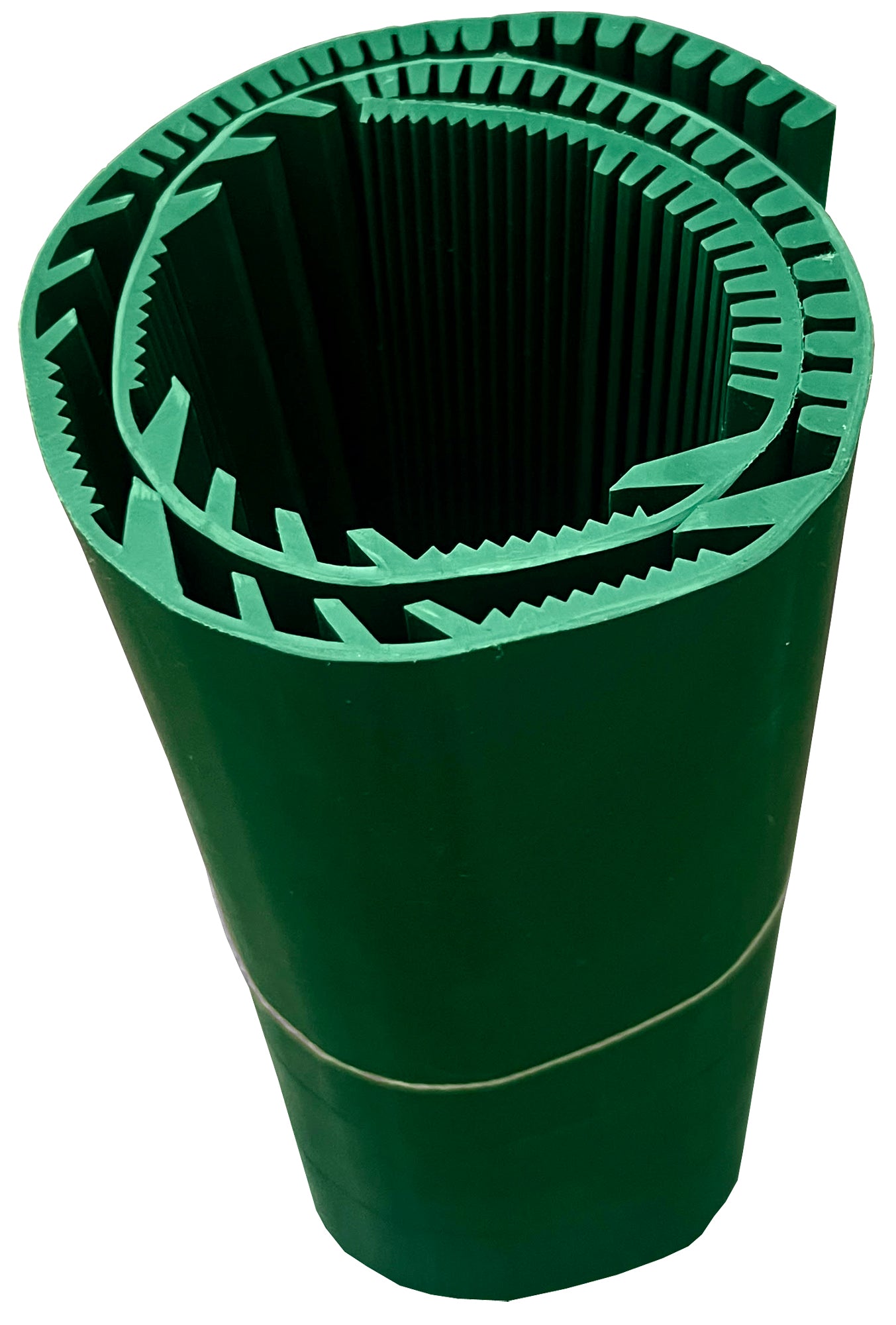 Sluice box matting with rubber riffles; gold sluice mat for sluice box; gold prospecting supplies;10x27 or 12x36 inch cut to fit, green color with multiple aggressive rib patterns