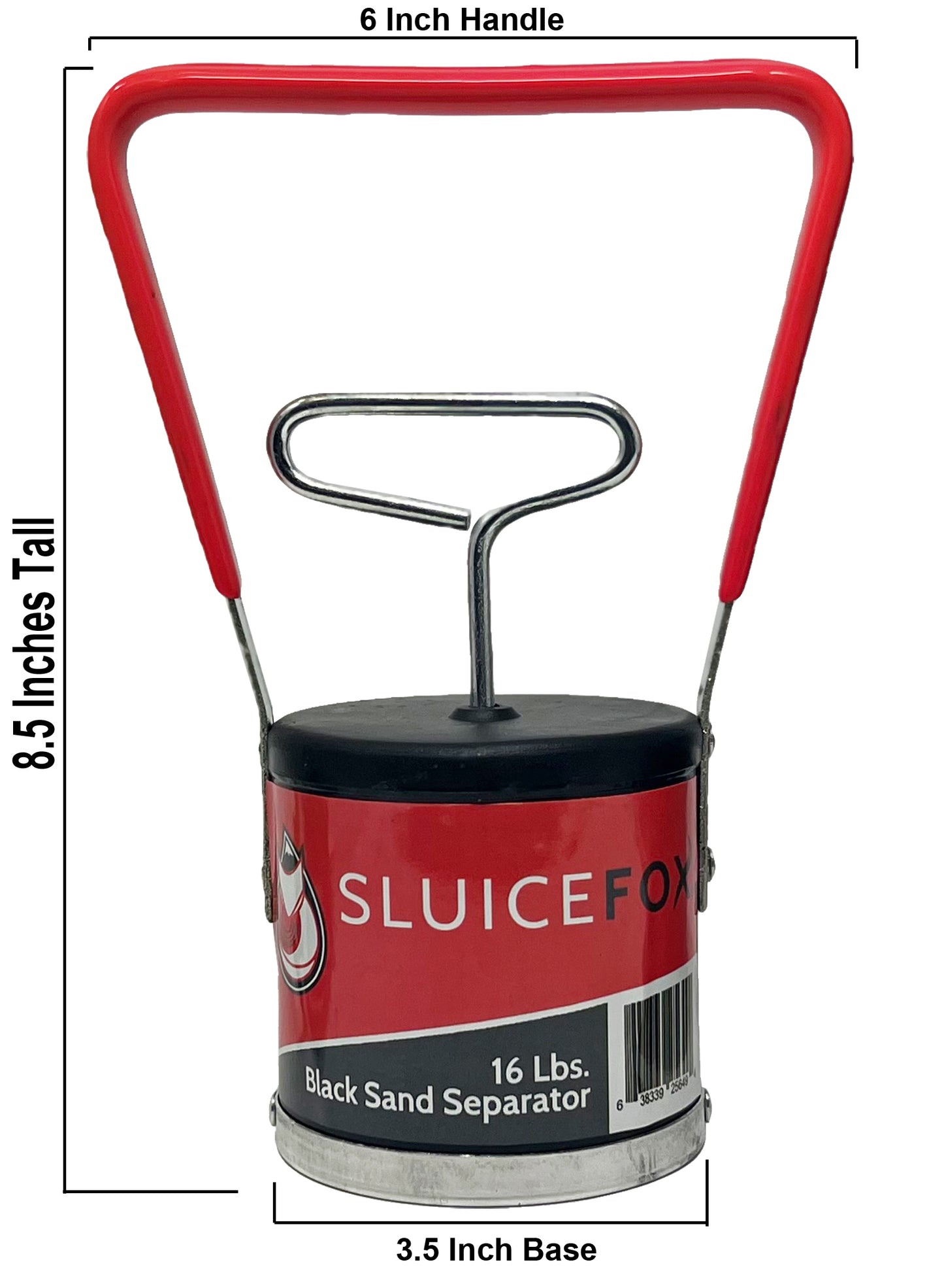 Magnetic pickup tool; black sand gold separator; hand held gold prospecting tool; essential tool for gold panning kit; separating gold from pay dirt - Choose your size!