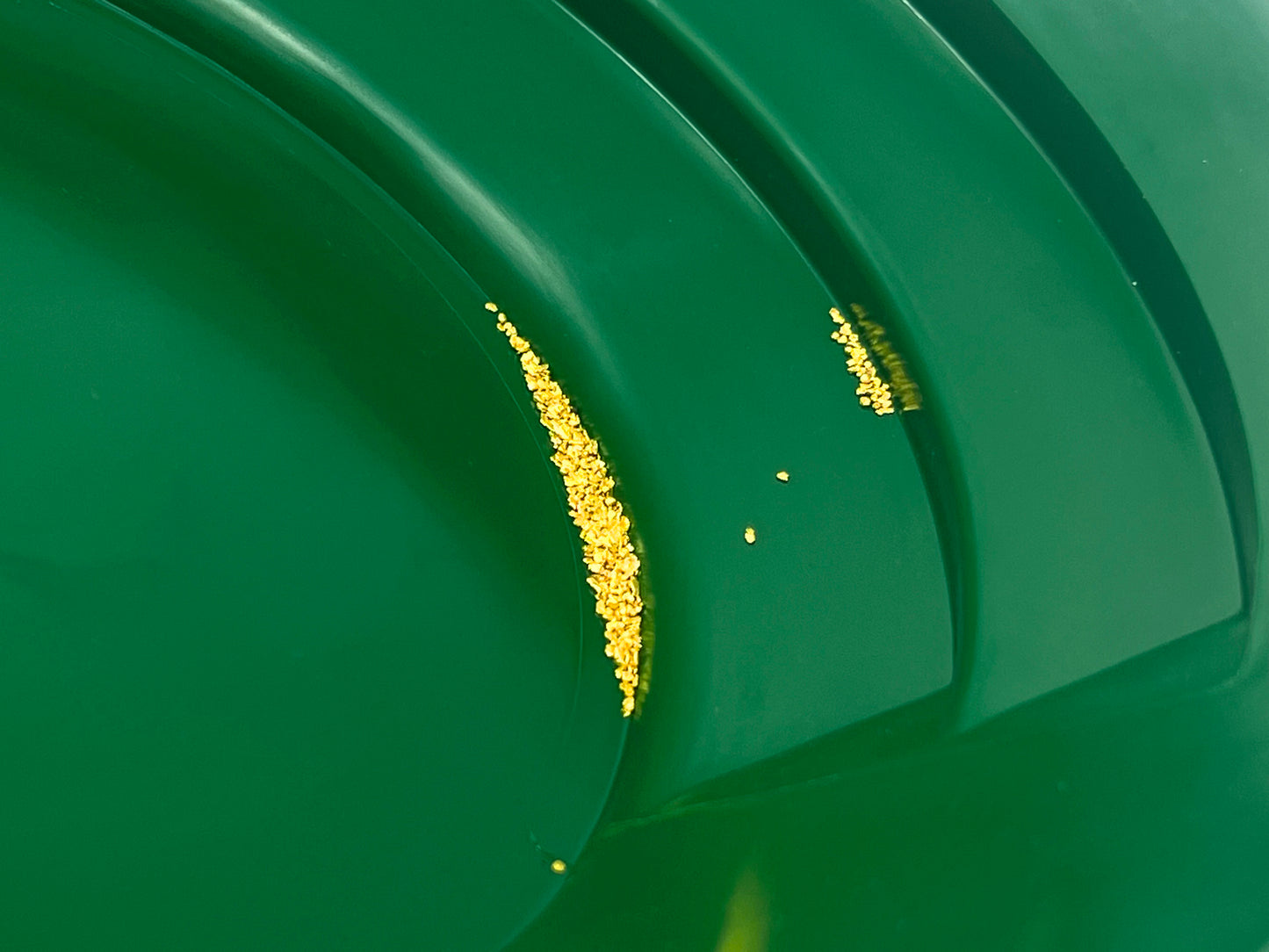 Sluice Fox 3-Piece Gold Panning Kit – Dual-Sided Patented Design with Snifter Bottle, Choose Between Black or Green and 9", 11", or 15" Gold Pans