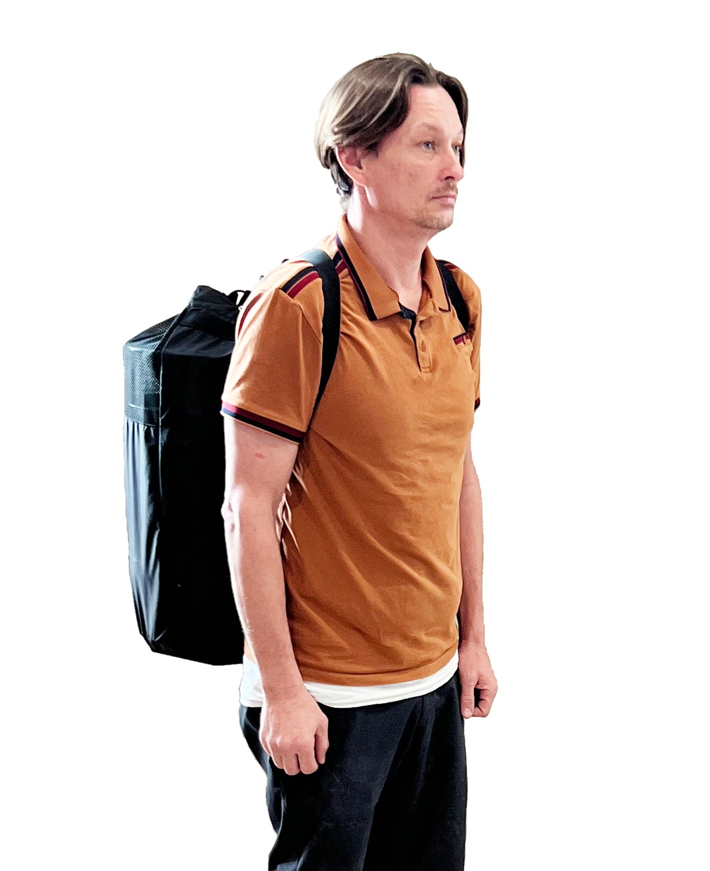 Ripstop Nylon Bucket Backpack