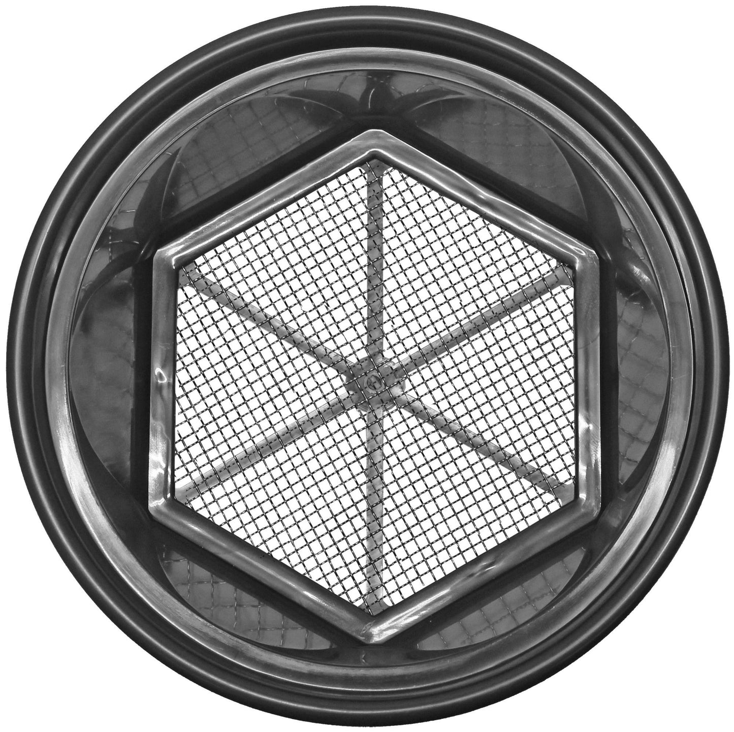Sluice Fox 13 1/4 inch gold classifier prospecting pan - stainless steel mesh sifting pan fits atop 5 gallon bucket; mealworm strainer and shark tooth sifter