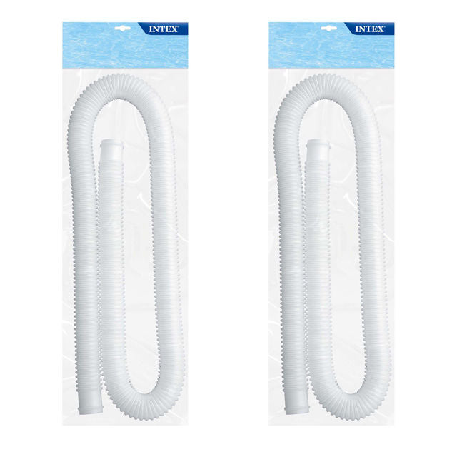 Intex 1.25 Inch Diameter Accessory Pool Pump Replacement Hose 59In Long (6 Pack)
