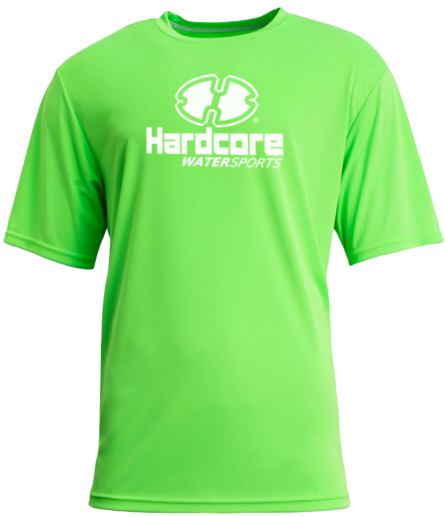 Hardcore Men's Short Sleeve Rash Guard Surf Shirt - Relaxed Fit Swimwear Designed for Combined Comfort and Performance
