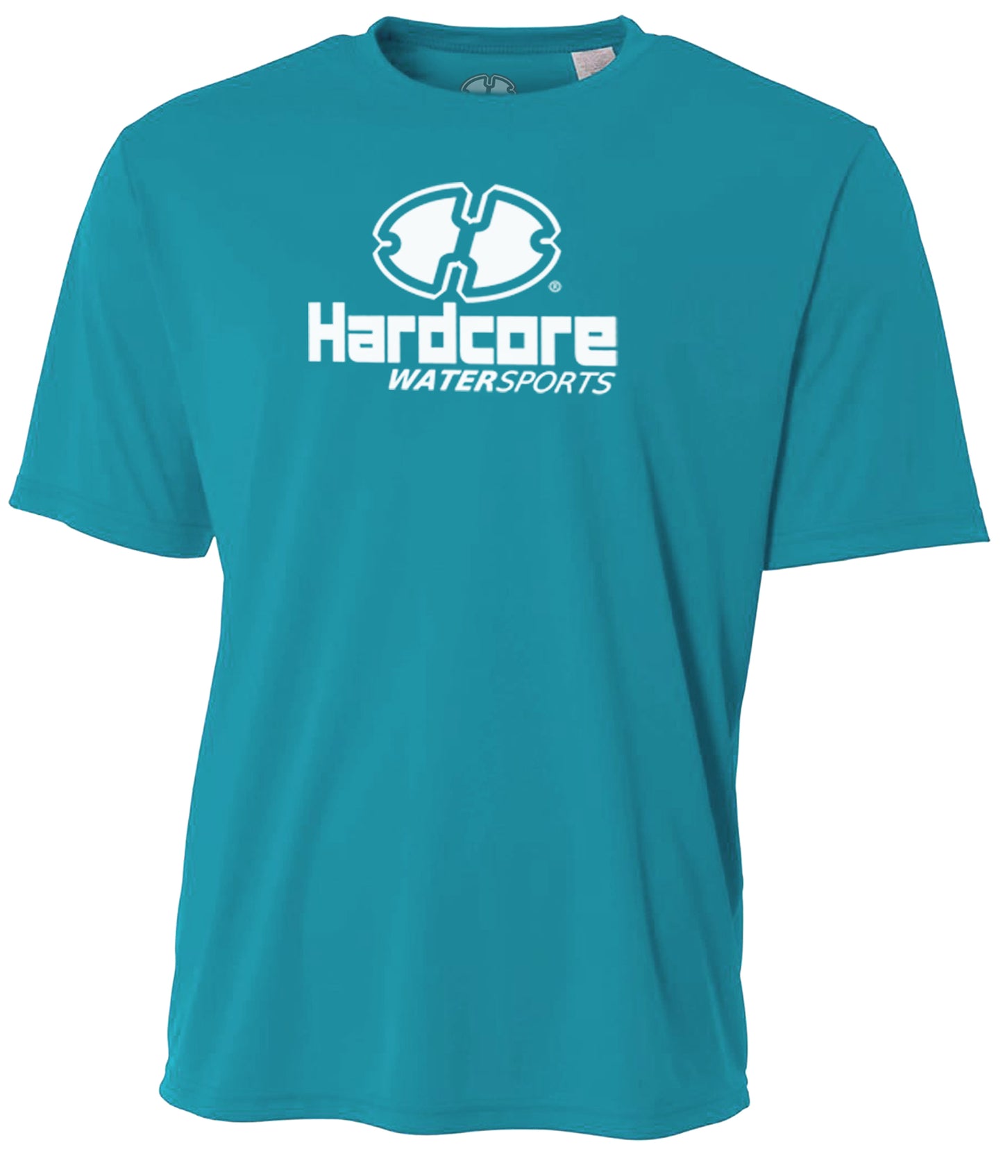 Hardcore Men's Short Sleeve Rash Guard Surf Shirt - Relaxed Fit Swimwear Designed for Combined Comfort and Performance