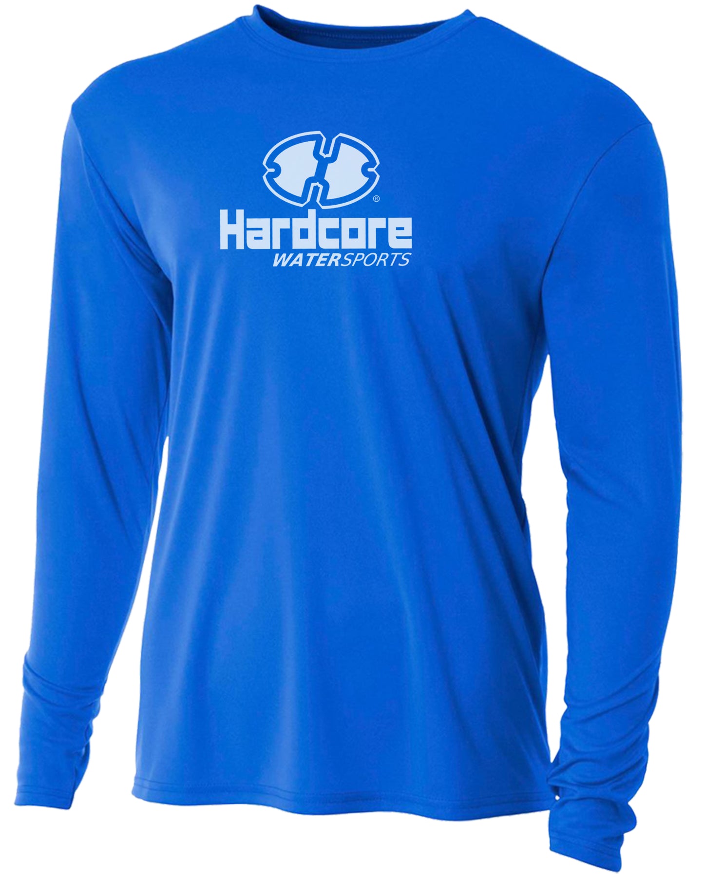 Hardcore Men's Long Sleeve Loose Fit Rash Guard Surf Shirt for Water Sports | Lightweight, Quick-Dry Swimwear