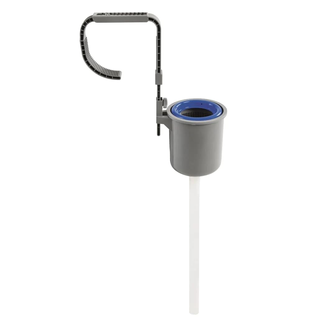 Bestway 58233E 800 GPH Above Ground Swimming Pool Surface Skimmer Debris Cleaner with Quick Set Up & Adjustable Mounting Bracket for Customized Height