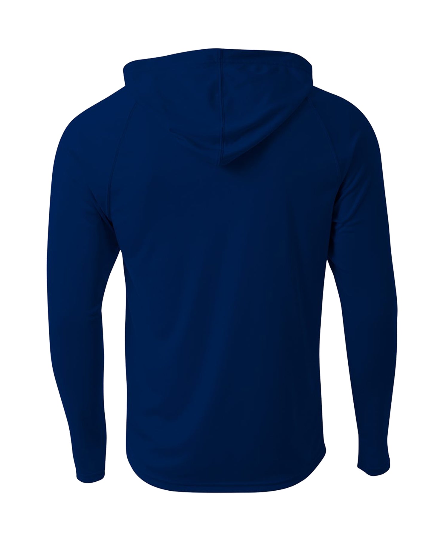 Hardcore Men's Long Sleeve Hooded Rash Guard Comfortable Performance Swim Shirt