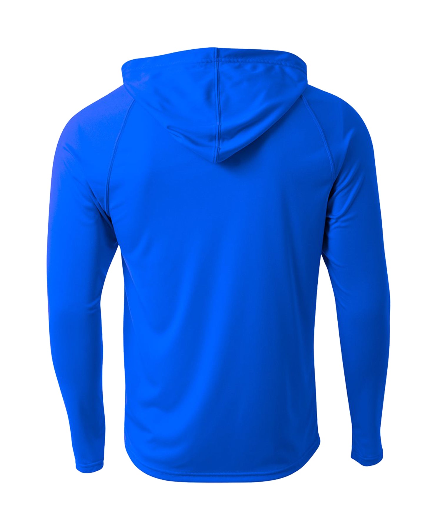 Hardcore Men's Long Sleeve Hooded Rash Guard Comfortable Performance Swim Shirt