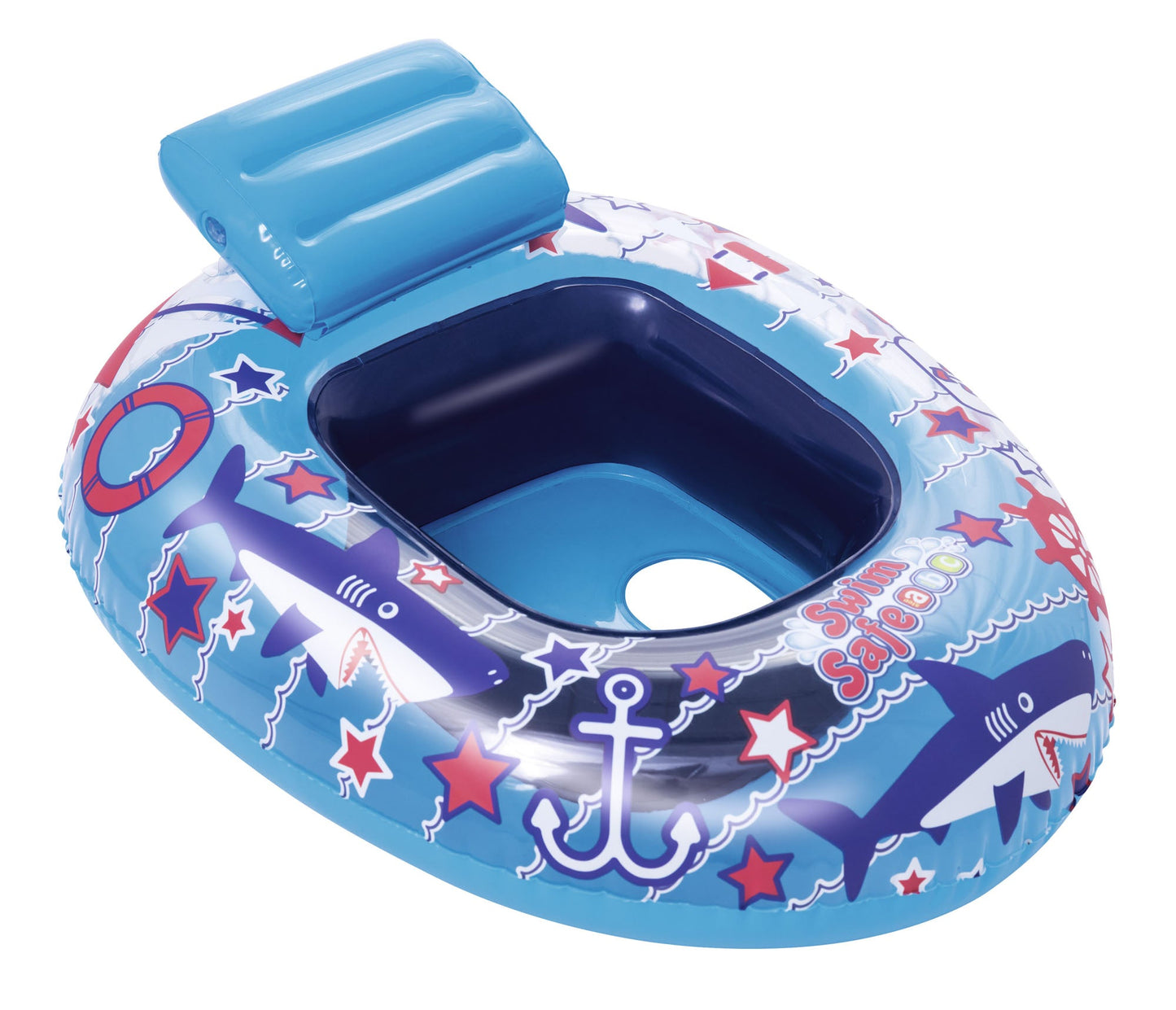 Bestway Baby Watercraft Inflatable Swimming Pool Float Raft (blue)