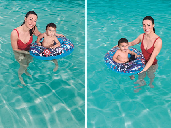 Bestway Baby Watercraft Inflatable Swimming Pool Float Raft (blue)