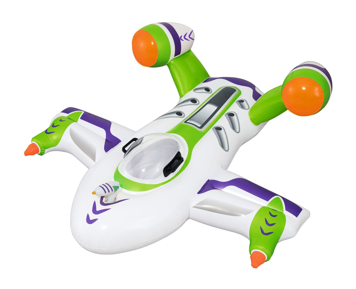 Bestway 41094-18 Inflatable Spaceship Pool Float Ride-On with Water Pistol