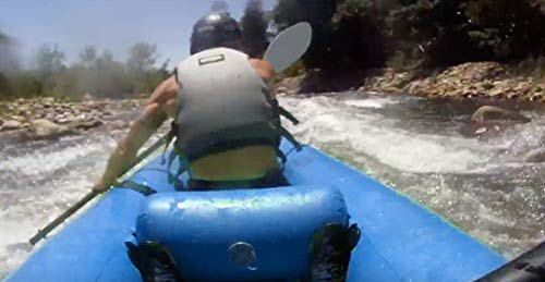 Inflatable 2 Person Whitewater Kayak (Yellow)