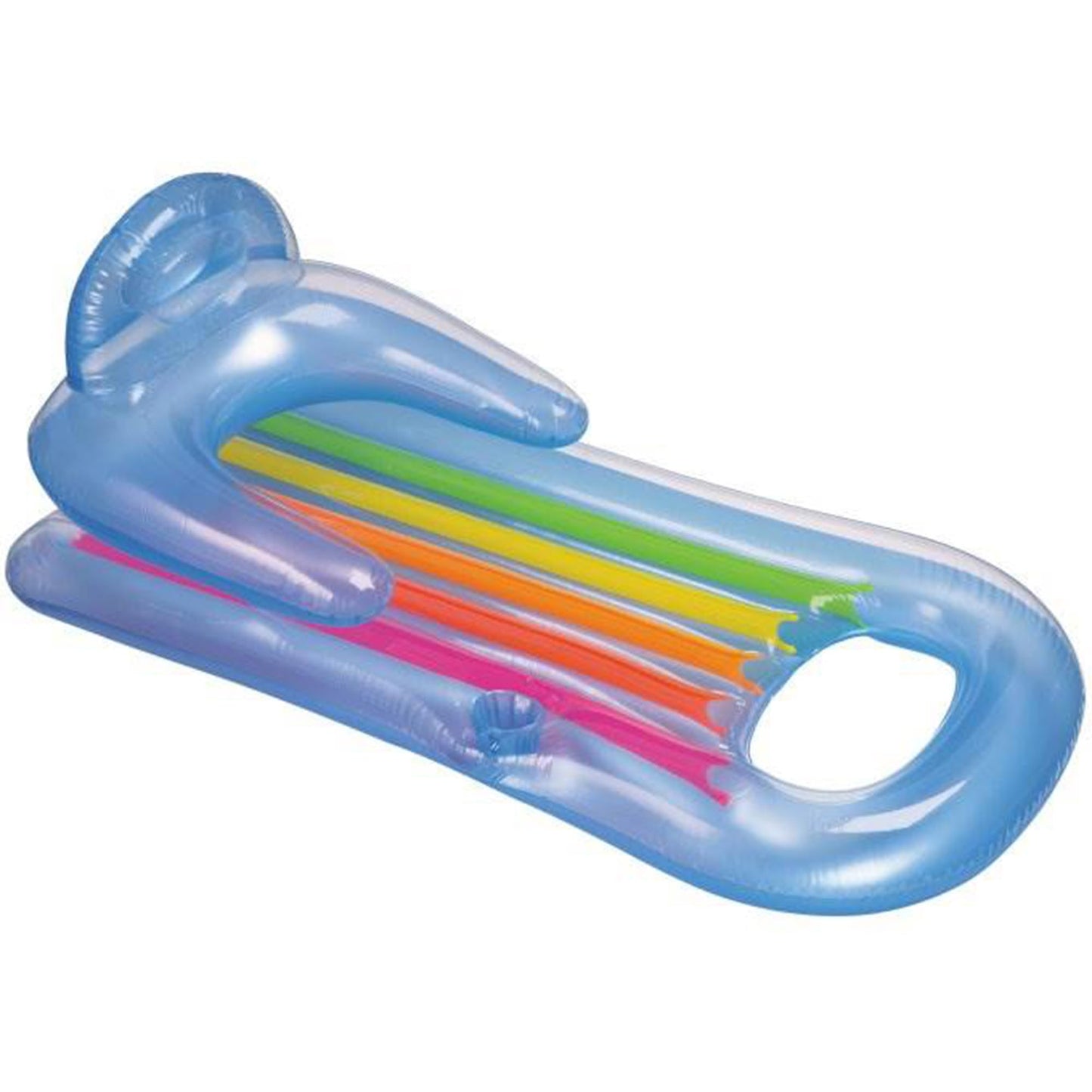 Intex King Kool Lounge Inflatable Swimming Pool Lounger with Headrest (4 Pack)