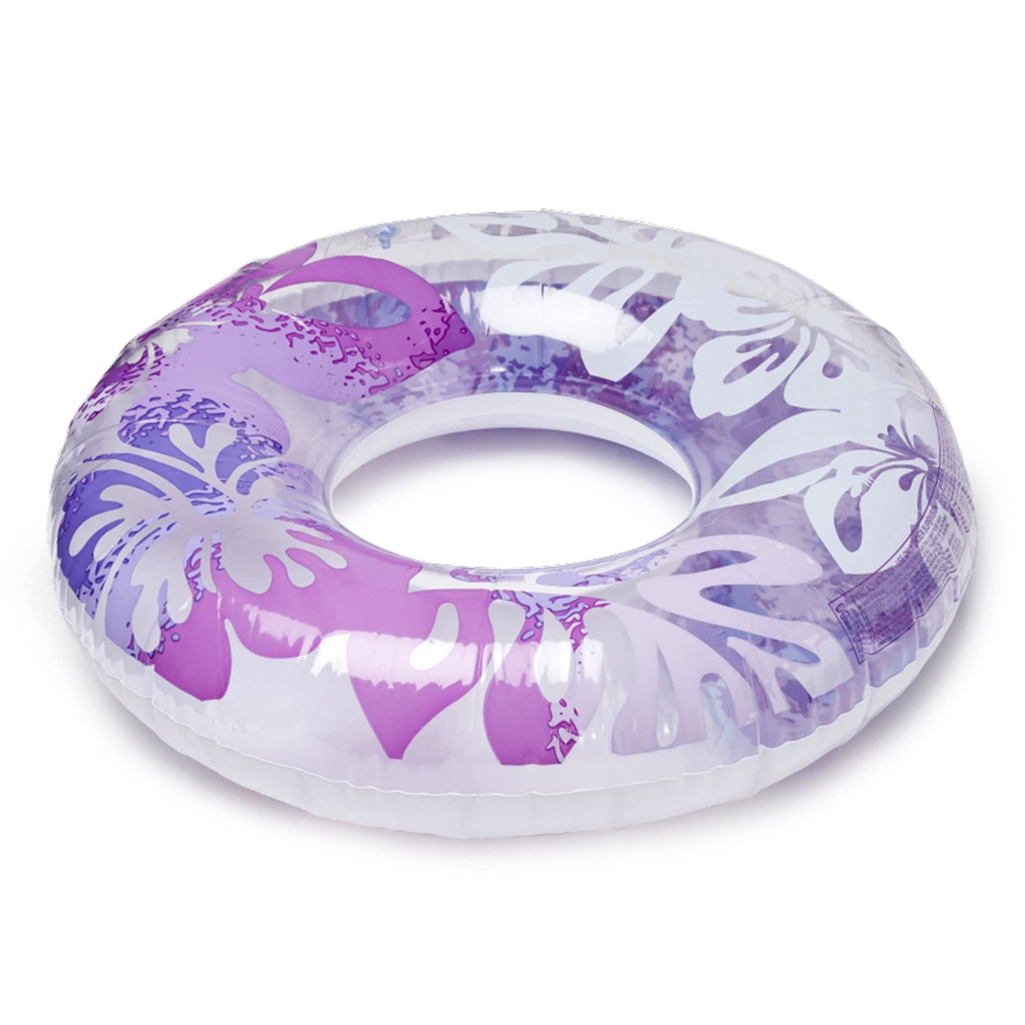 Intex Clear Color Tube Inflatable Swimming Pool Float Raft Flower Design
