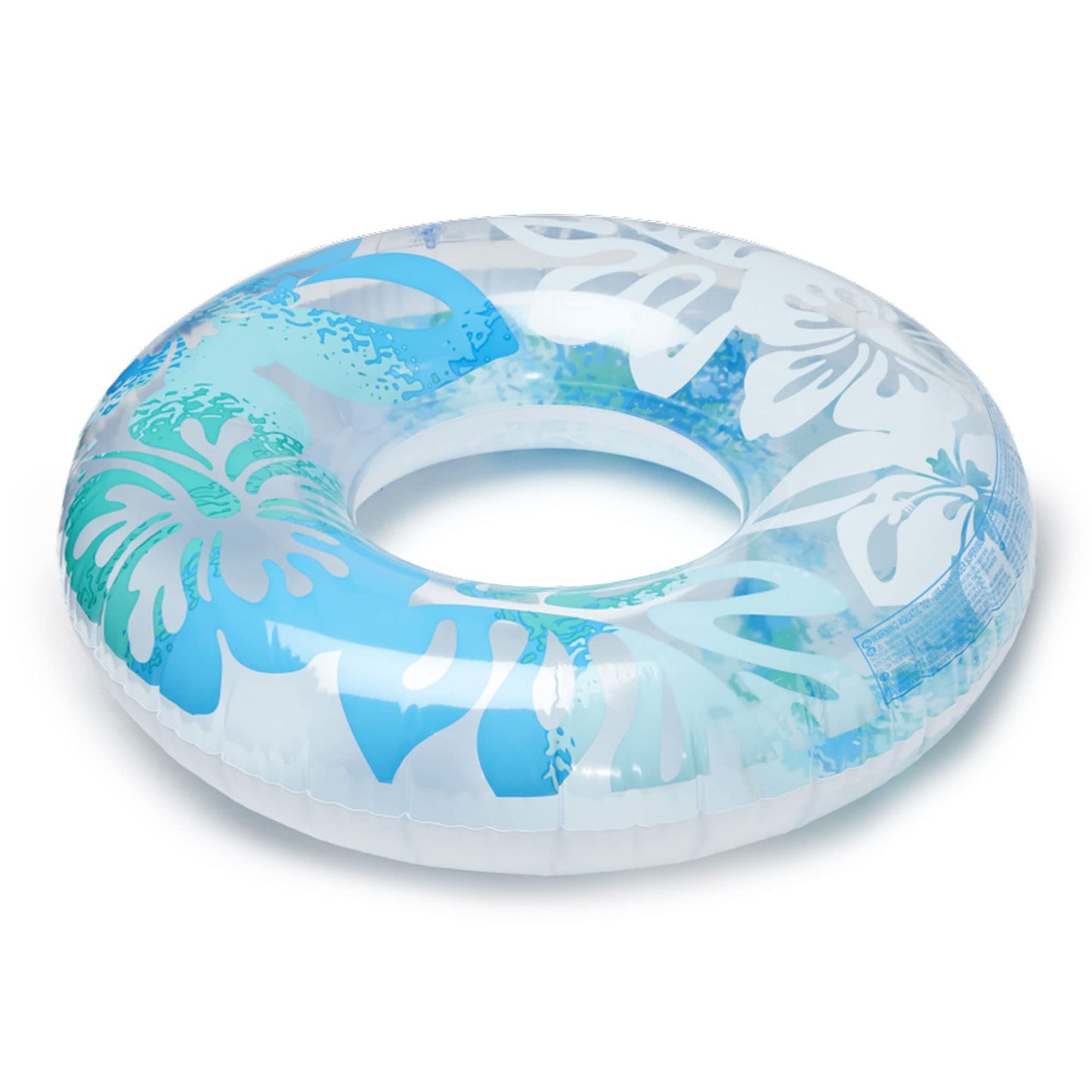 Intex Clear Color Tube Inflatable Swimming Pool Float Raft Flower Design