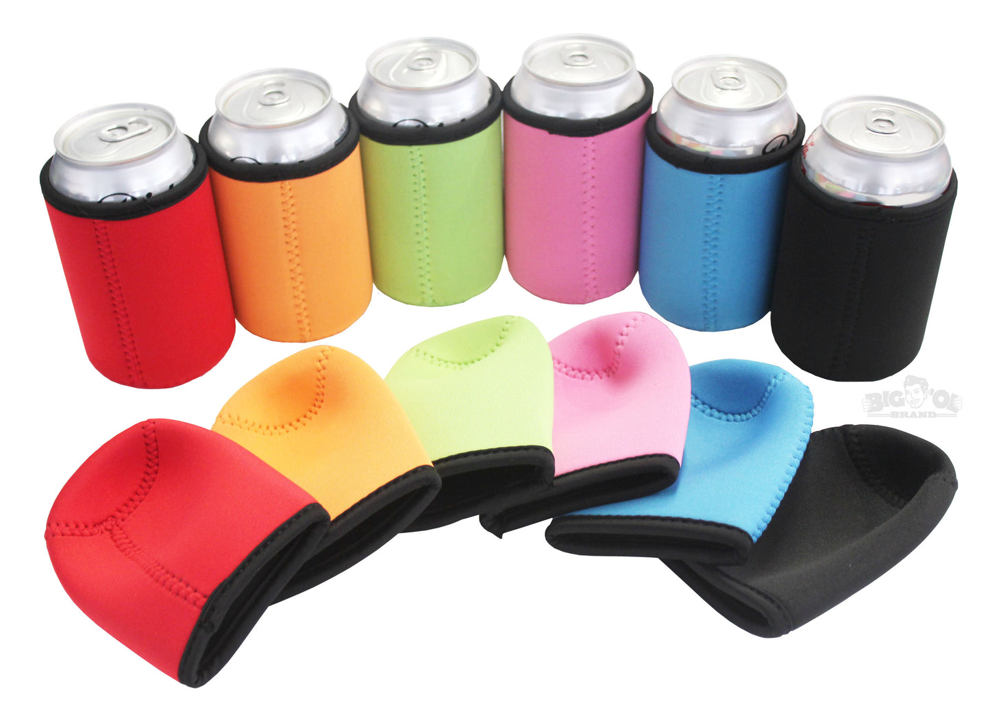 Neoprene Can Cooler Thick Sleeves for 12oz Cans - 1-Pack - Colorful Blank Design for any Event - Lightweight 4mm Thick Insulation Keeps Your Drinks Cool!