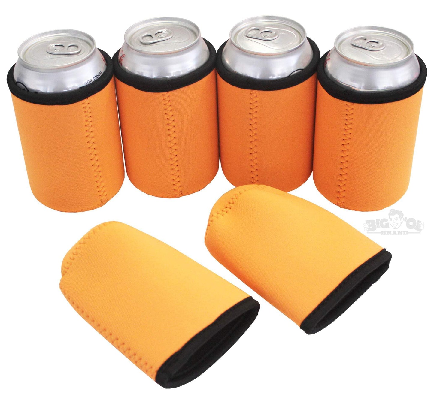 12 Pack #5 Neoprene Thick Koozie N Orang