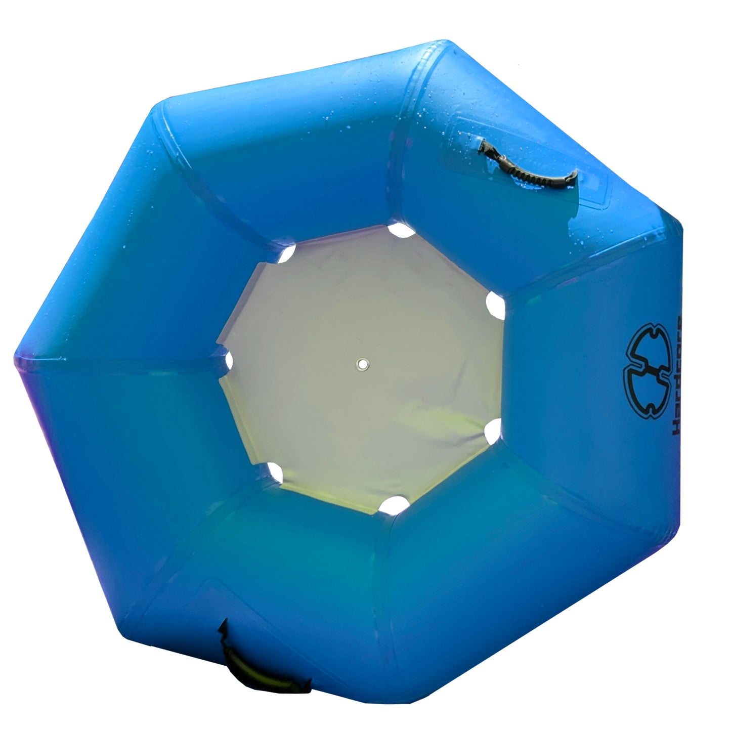 Hardcore River Tube with Durable Triple-Layer PVC, Ergonomic Seven-Sided Design, Intuitive Handles, and C7 Valve Inflation – Ideal for Tubing Adventures