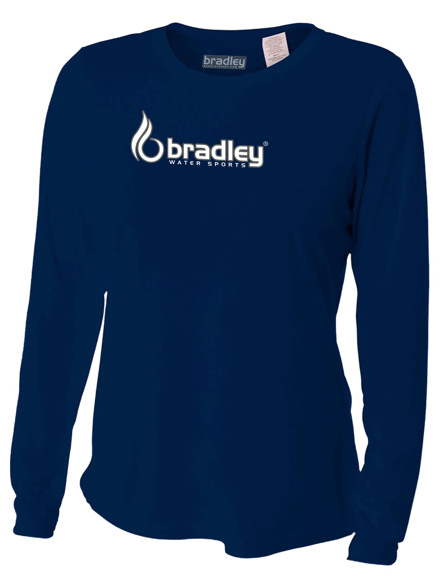 Bradley Women's Long Sleeve Rash Guard Surf Comfortable Performance Swim Shirt