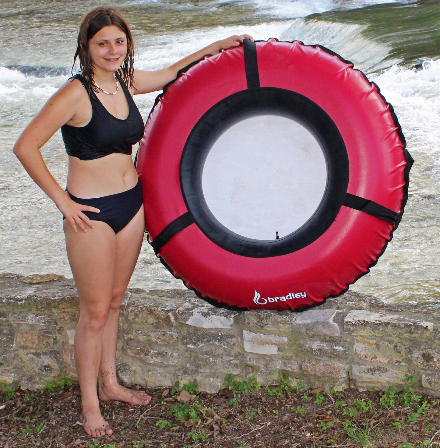 Bradley heavy duty tubes for floating the river; Whitewater water tube; Rubber Truck Tire tube with cover for river floating; Linking river tubes for floating the river; river raft tube