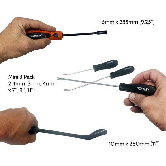 Sluice Fox Huntley Spoon Prospecting Crevice Tool Scoop Scraping Tool Gold panning Kits; Multiple Sizes Of Heavy Duty Scraping Spoon pry bar paydirt Spoon tip