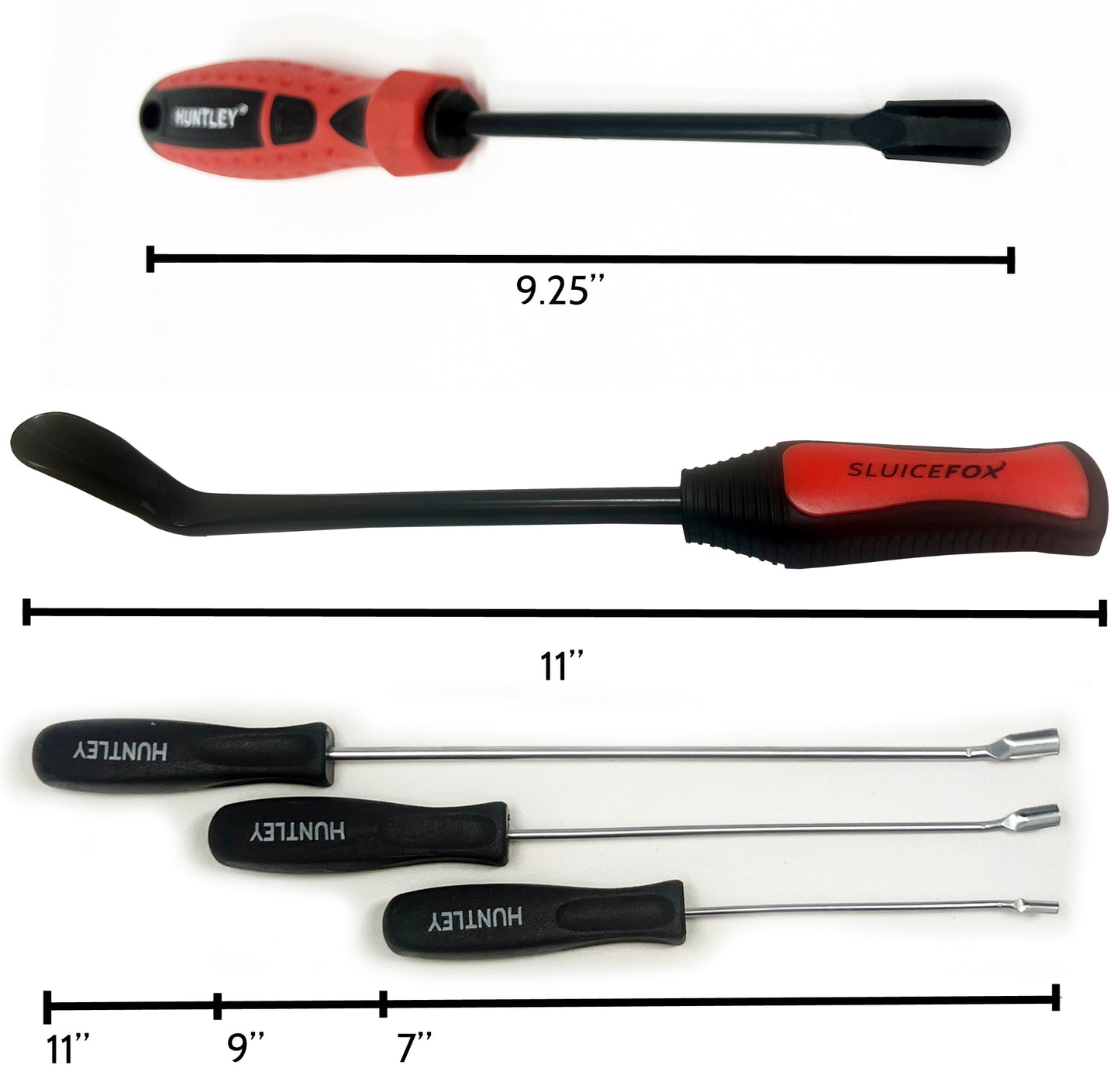 Sluice Fox Huntley Spoon Prospecting Crevice Tool Scoop Scraping Tool Gold panning Kits; Multiple Sizes Of Heavy Duty Scraping Spoon pry bar paydirt Spoon tip