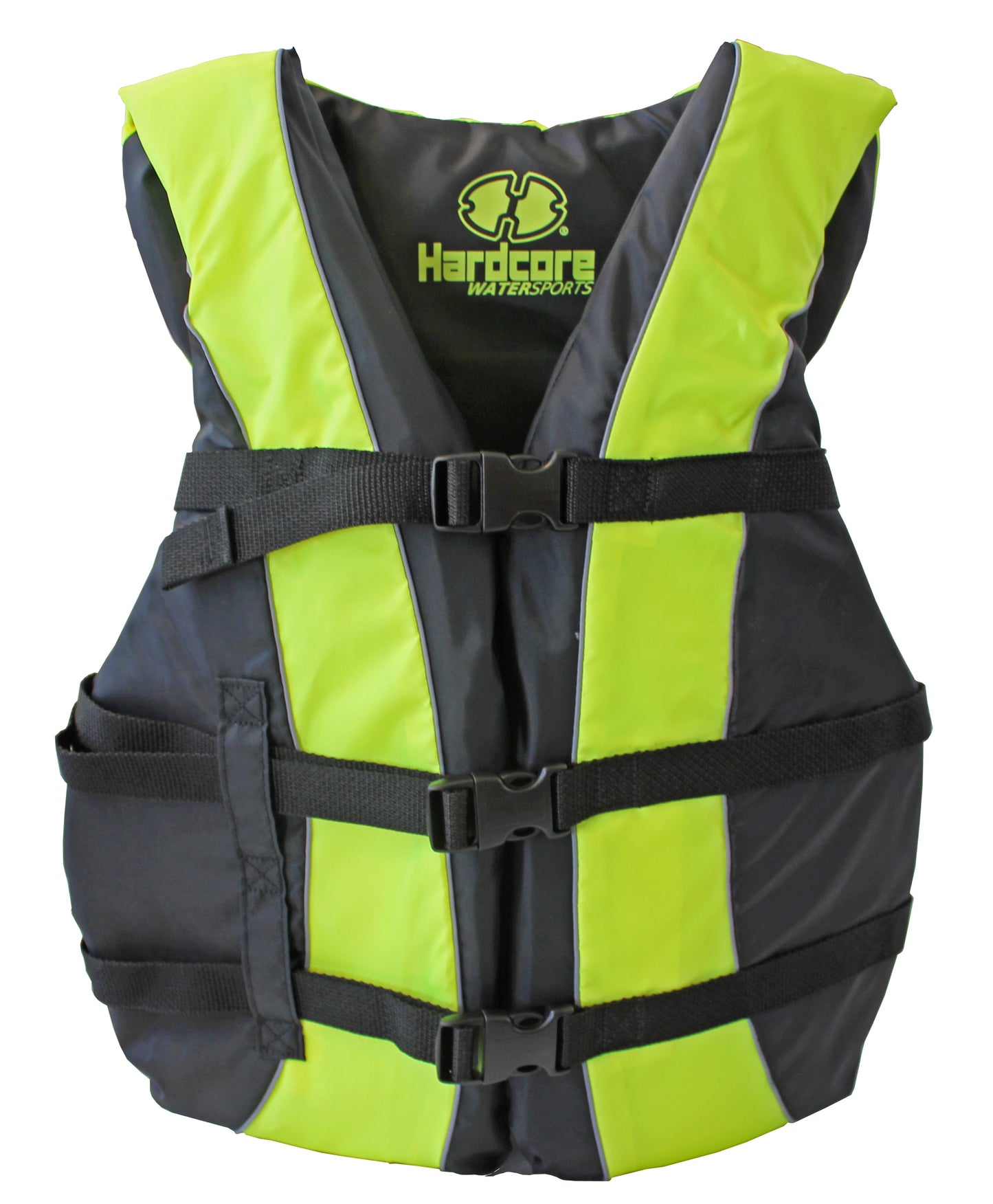 Hardcore life jacket paddle vest; Coast Guard approved Type III PFD life vest flotation device; Jet ski, wakeboard, kayak; Ideal extra life jacket for your pontoon boat
