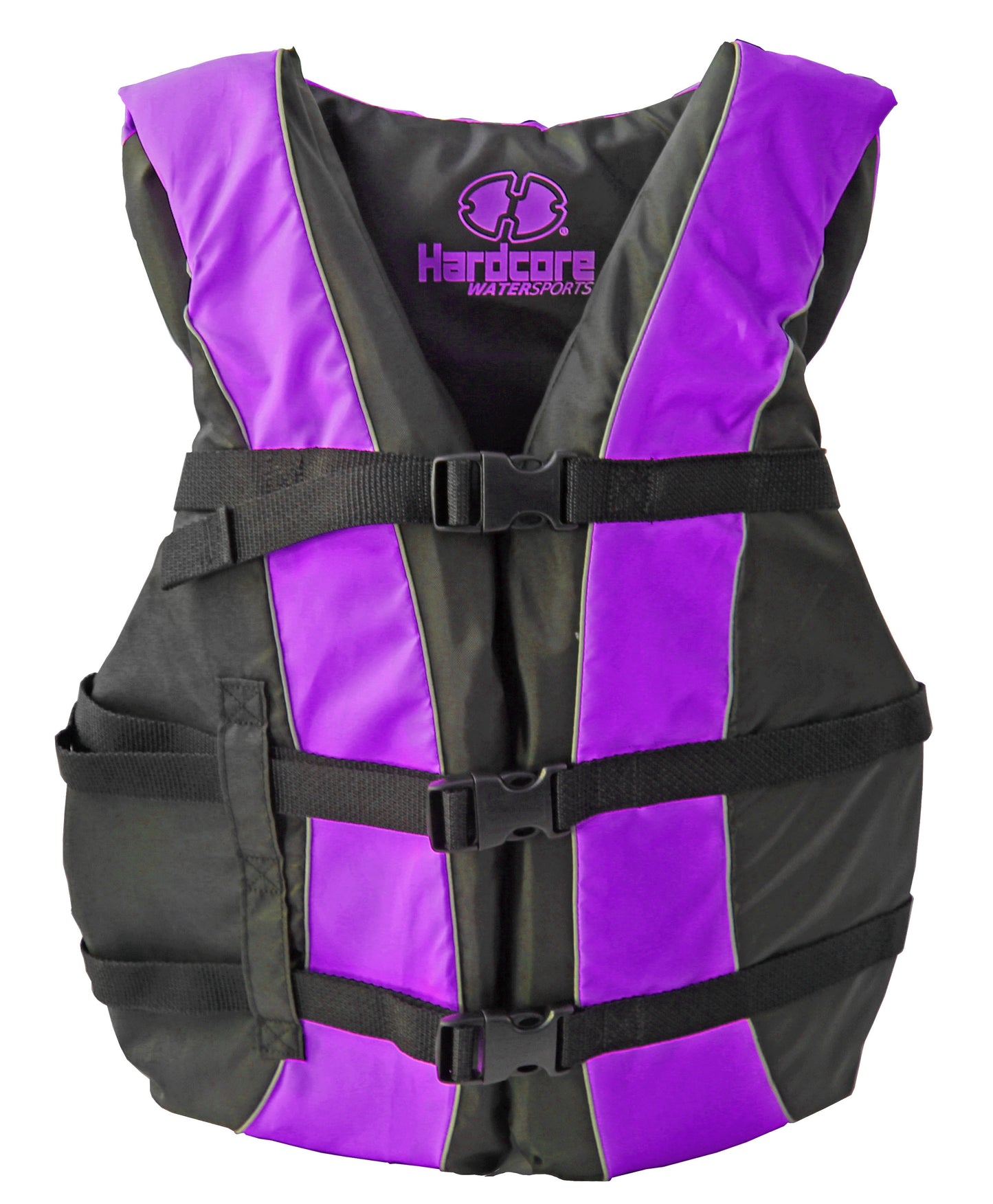 Hardcore life jacket paddle vest; Coast Guard approved Type III PFD life vest flotation device; Jet ski, wakeboard, kayak; Ideal extra life jacket for your pontoon boat