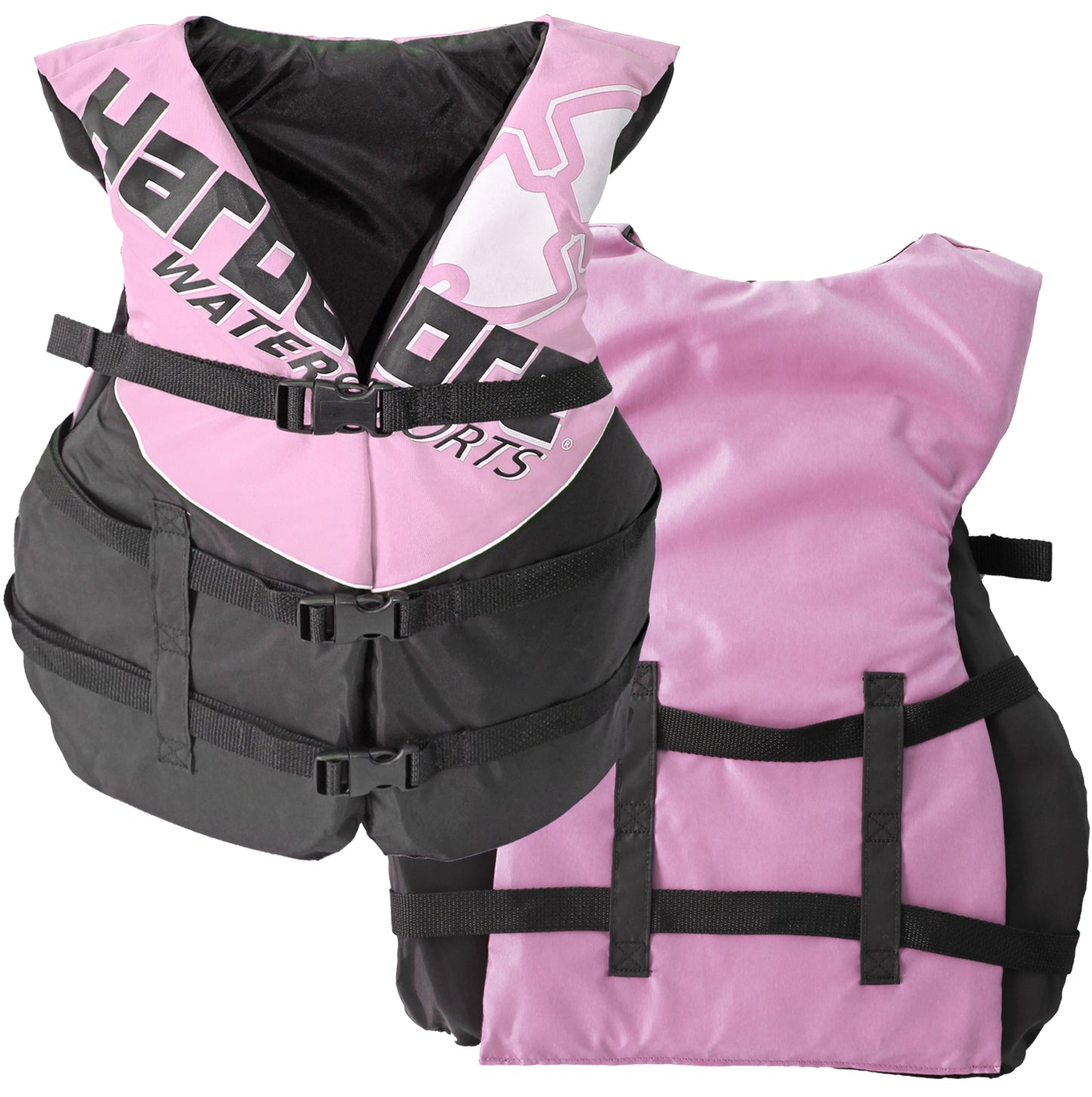 4 pack Hardcore Coast Guard type III PFD for adults; life jacket paddle vest for adults; life vest flotation device; Jet ski, wakeboard, kayak; extra life jacket for pontoon boat