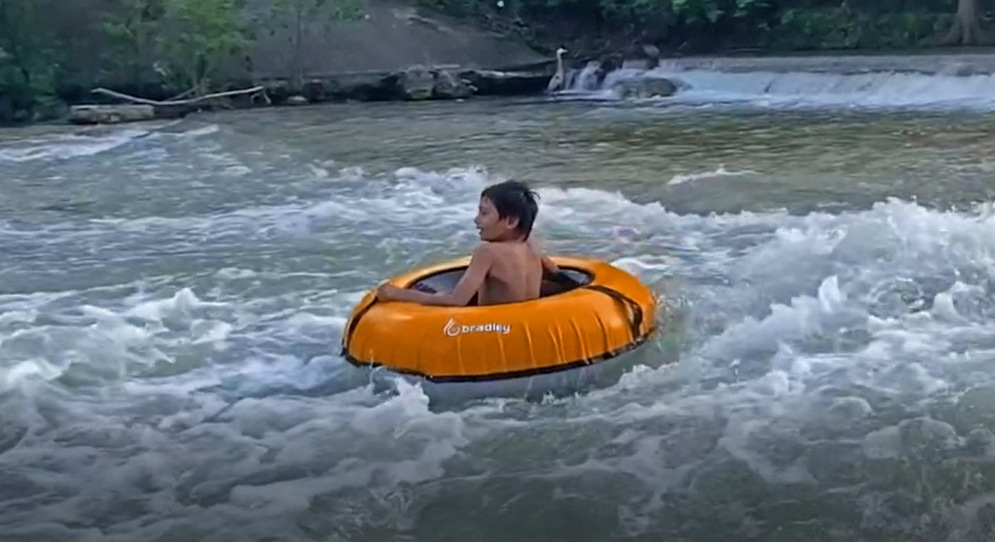 Bradley heavy duty tubes for floating the river; Whitewater water tube; Rubber Truck Tire tube with cover for river floating; Linking river tubes for floating the river; river raft tube