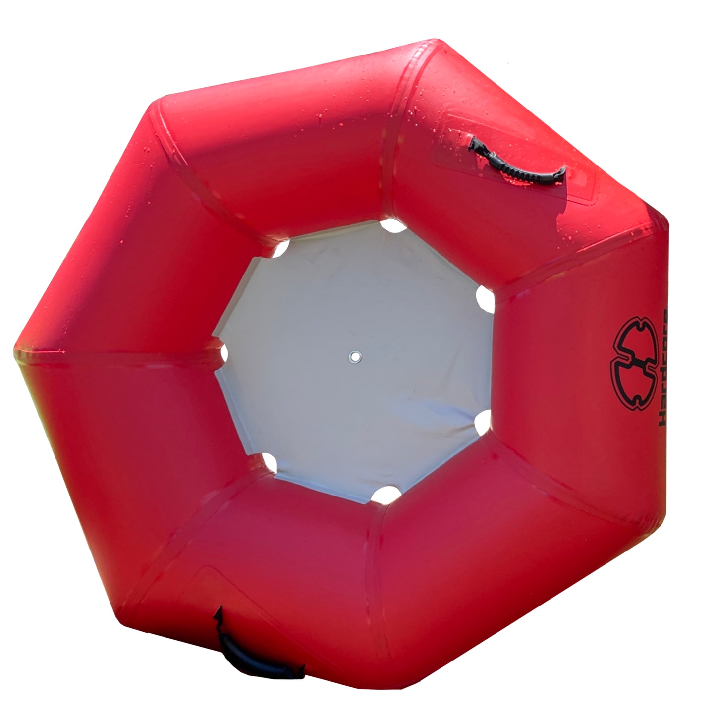 Hardcore River Tube with Durable Triple-Layer PVC, Ergonomic Seven-Sided Design, Intuitive Handles, and C7 Valve Inflation – Ideal for Tubing Adventures