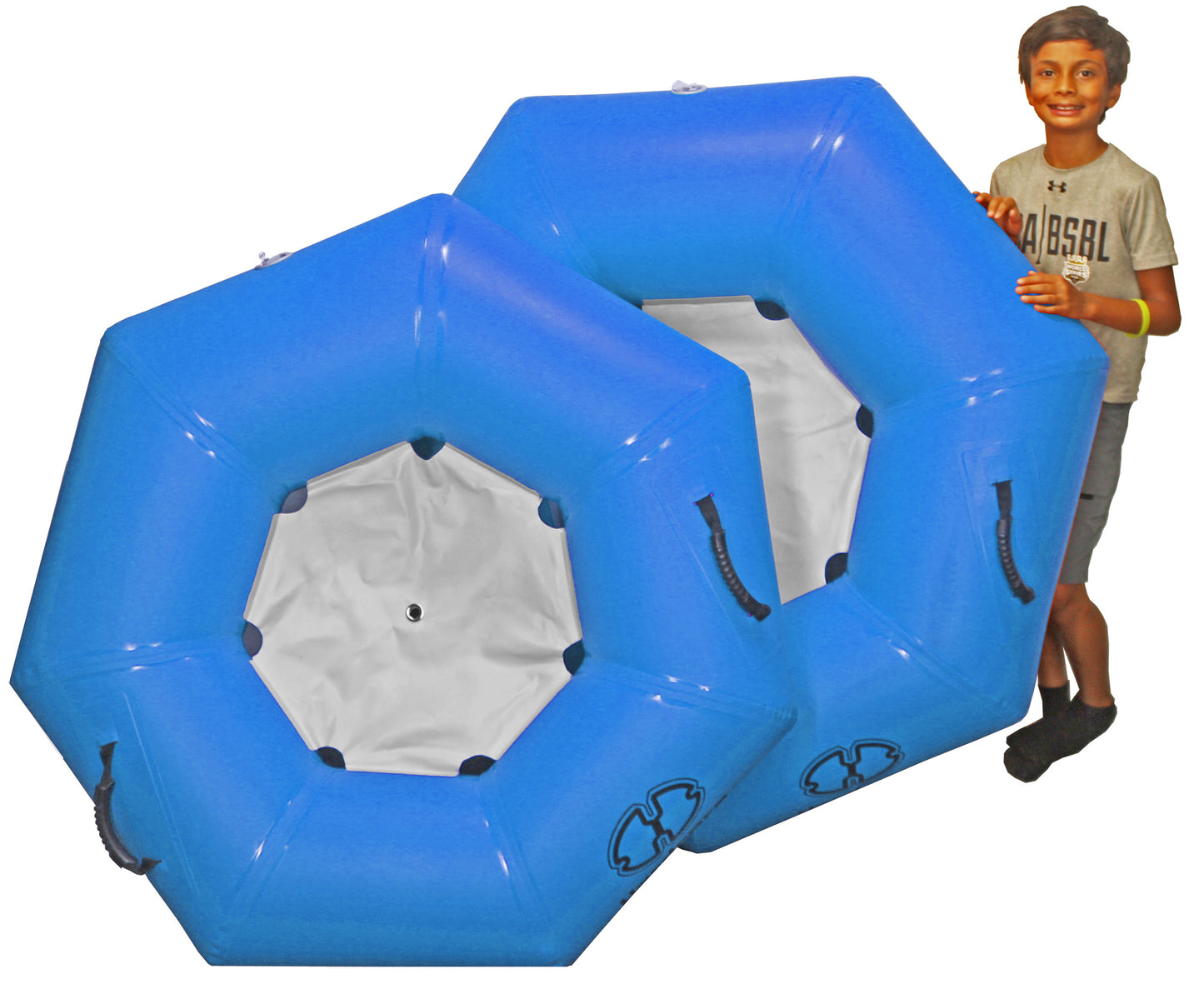 Hardcore River Tube with Durable Triple-Layer PVC, Ergonomic Seven-Sided Design, Intuitive Handles, and C7 Valve Inflation – Ideal for Tubing Adventures