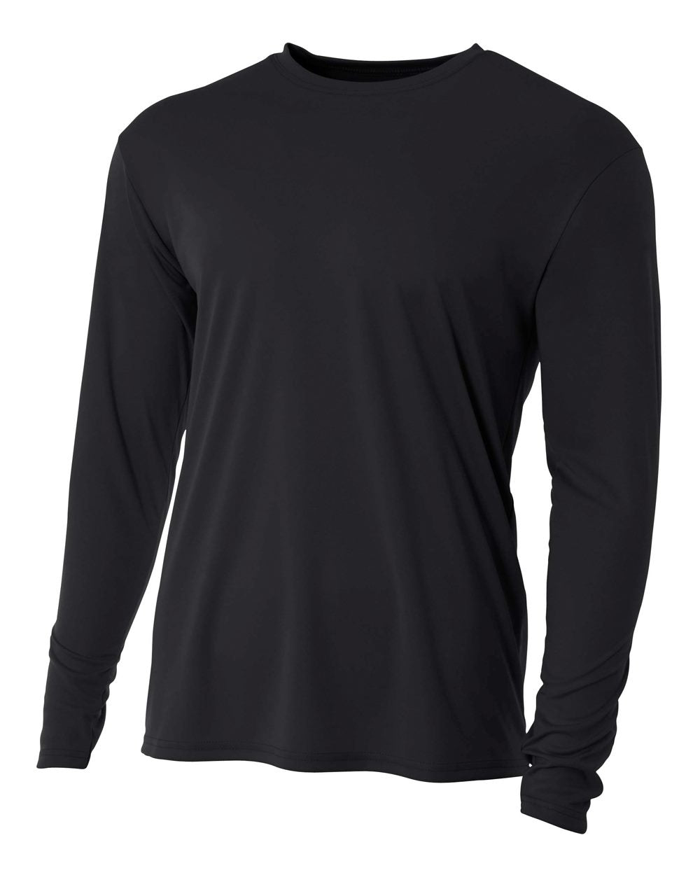 Hardcore mens long-sleeve UV sun protection T-shirt | Light weight loose fitting quick-dry rash guard water shirt for swimming, fishing, hiking, and SPF protection