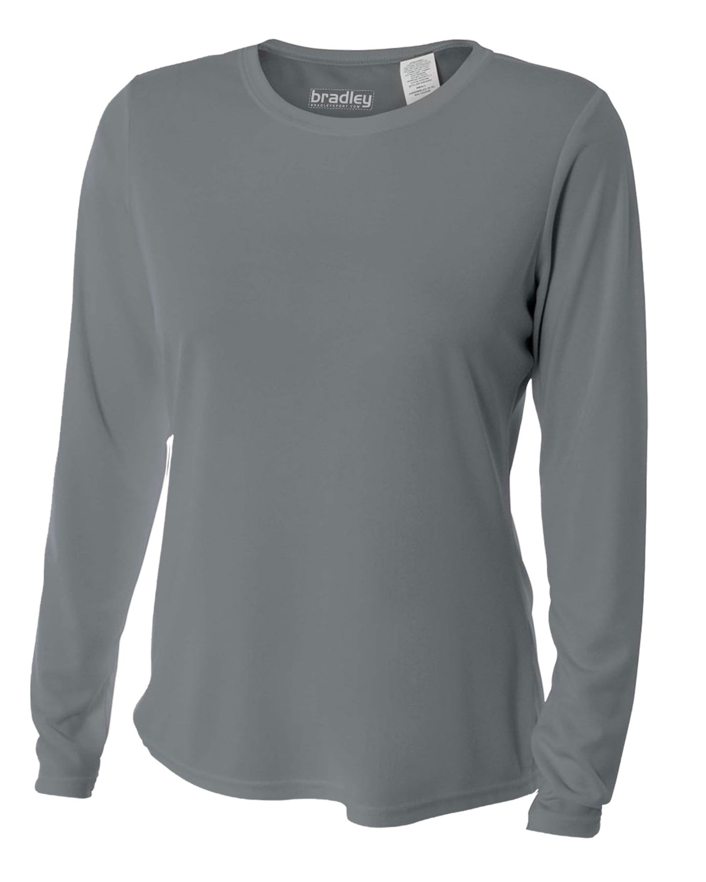 Bradley Women's Long Sleeve Rash Guard Surf Comfortable Performance Swim Shirt