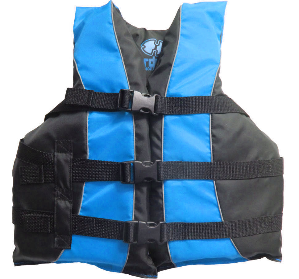 Hardcore life jacket paddle vest; Coast Guard approved Type III PFD life vest flotation device; Jet ski, wakeboard, kayak; Ideal extra life jacket for your pontoon boat