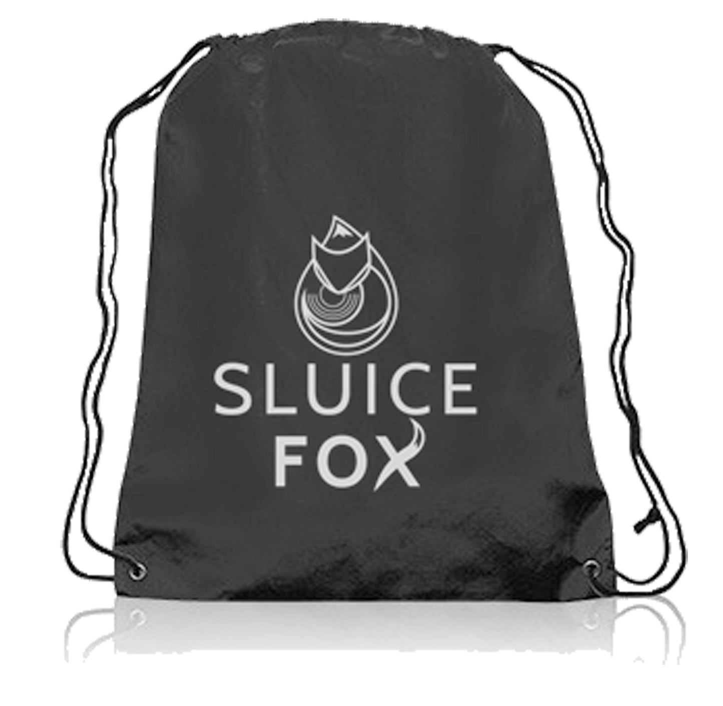 Sluice Fox Drawstring Tote Bag for Prospecting Gear