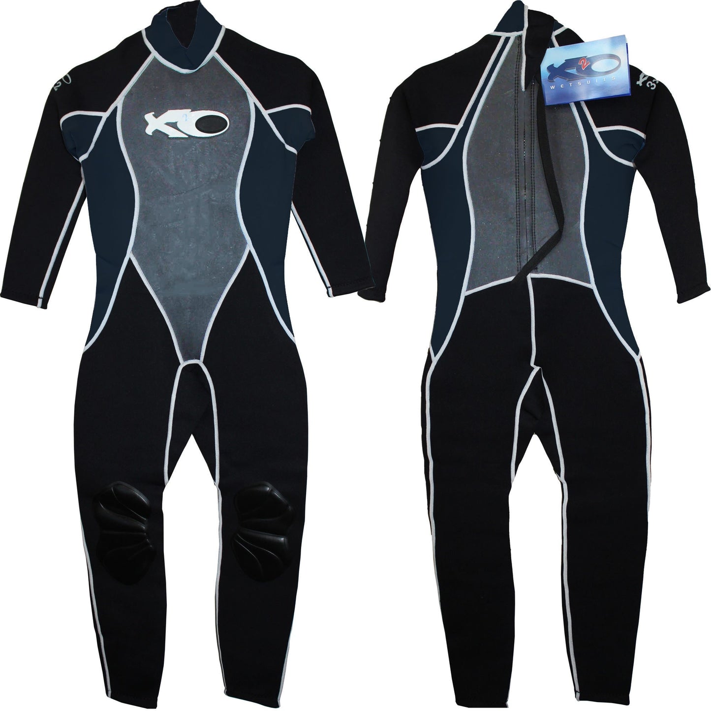 X2O Women's Full Wetsuit 3:2 Black - Small