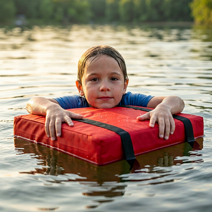 Bradley Type IV Boat Cushion USCG Approved Throwable Flotation Device; Coast Guard approved throw preserver with foam cushion; throwable boat seat safety device