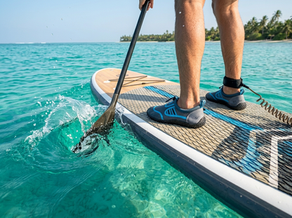 Hardcore Mens Water Shoes; Quick Drying Aqua Socks for Barefoot Running, Swimming, Poolside Fun at The Water Park, Camping, Yoga or Surfing at The Beach