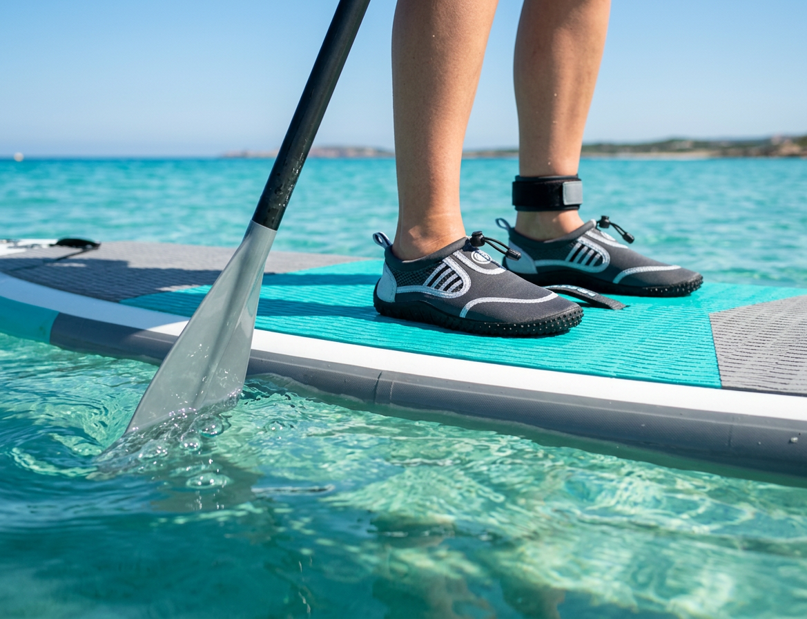 Hardcore womens water shoes; Quick drying aqua socks for barefoot running, swimming, poolside fun  at the water park, camping, yoga or surfing at the beach