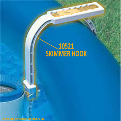 Intex Replacement Skimmer Hook Bracket for Above Ground Pools