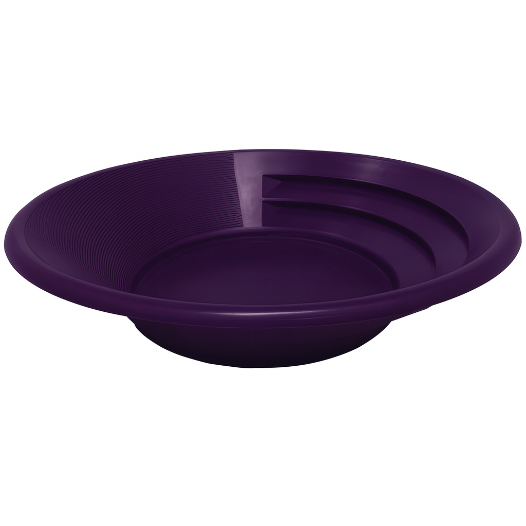 Sluice Fox Gold Pan with Vanishing Riffle Set; batea para oro Spiral Gold Finishing pan; Gold Rush Prospecting Supplies for Your Gold panning kit