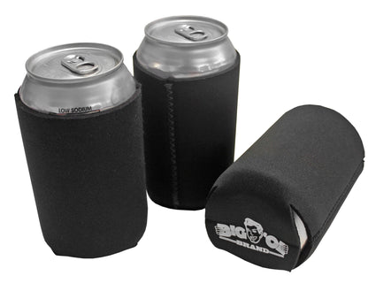 Neoprene Reversible Can Cooler Collapsible Sleeves for 12oz Cans - 1-Pack - Blank Design for any Event - Dual Sided Insulation Keeps Your Drinks Cool!