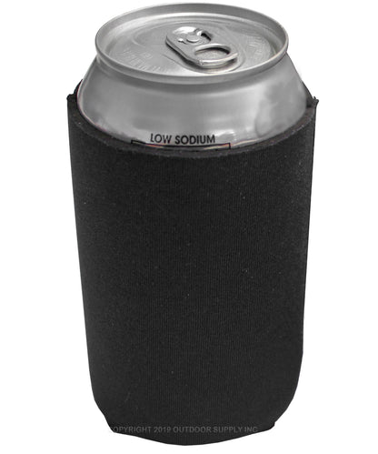 Neoprene Reversible Can Cooler Collapsible Sleeves for 12oz Cans - 1-Pack - Blank Design for any Event - Dual Sided Insulation Keeps Your Drinks Cool!