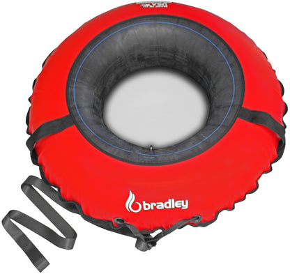 Bradley Snow Tubes with 50" Heavy Duty Cover | 2 Pack Inflatable Sledding Tubes